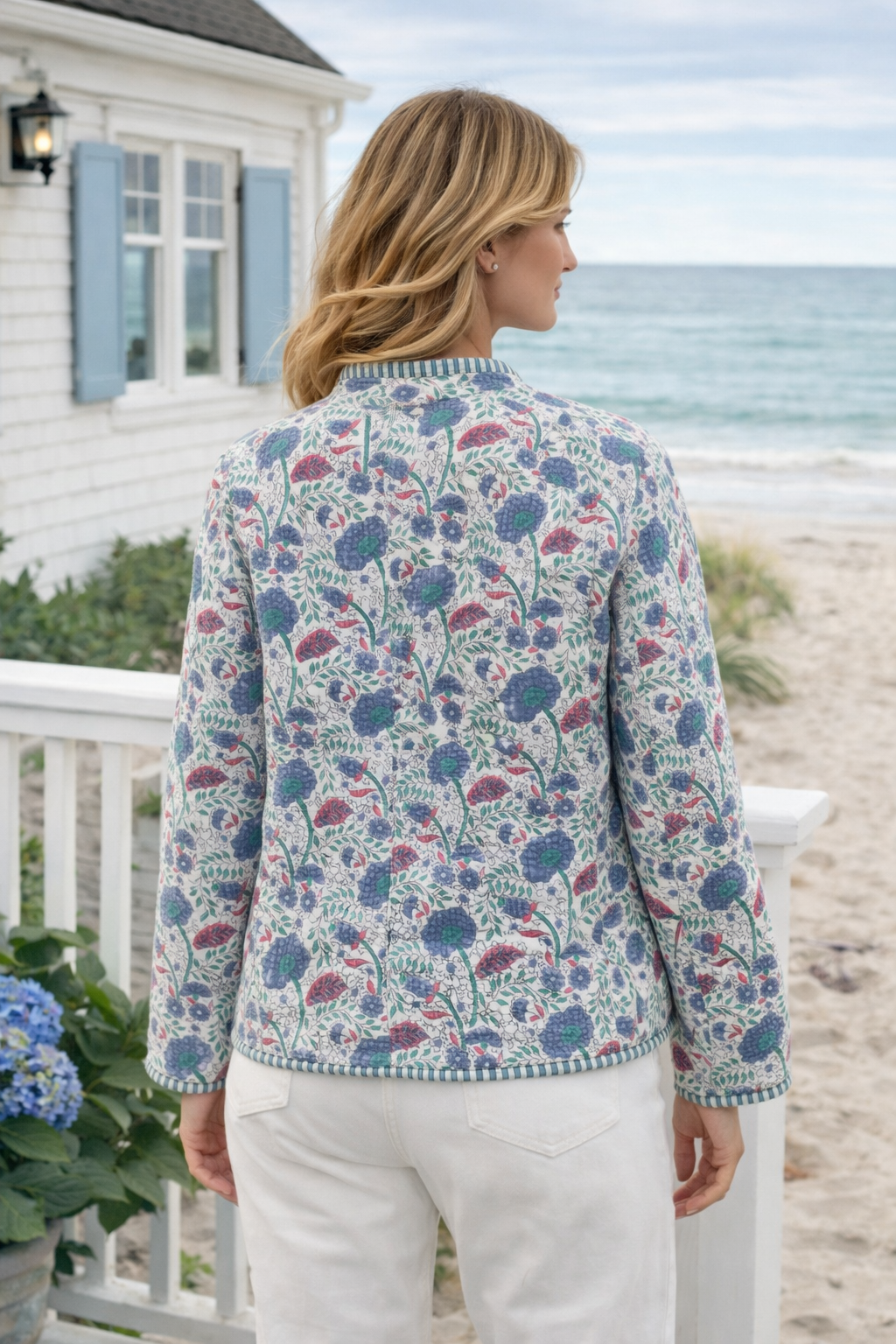 Flower Jacket back